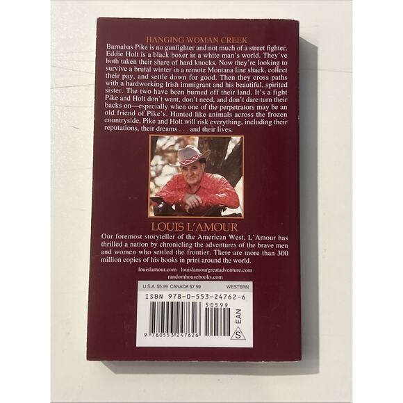 Lot of 5 Louis L' Amour Paperbacks Western Fiction Mass Market - Picture 10 of 11